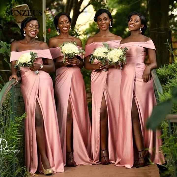 Damas de honor, iguales o diferentes? - 1