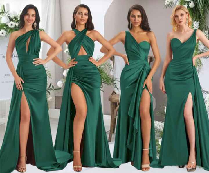 Damas de honor, iguales o diferentes? - 3