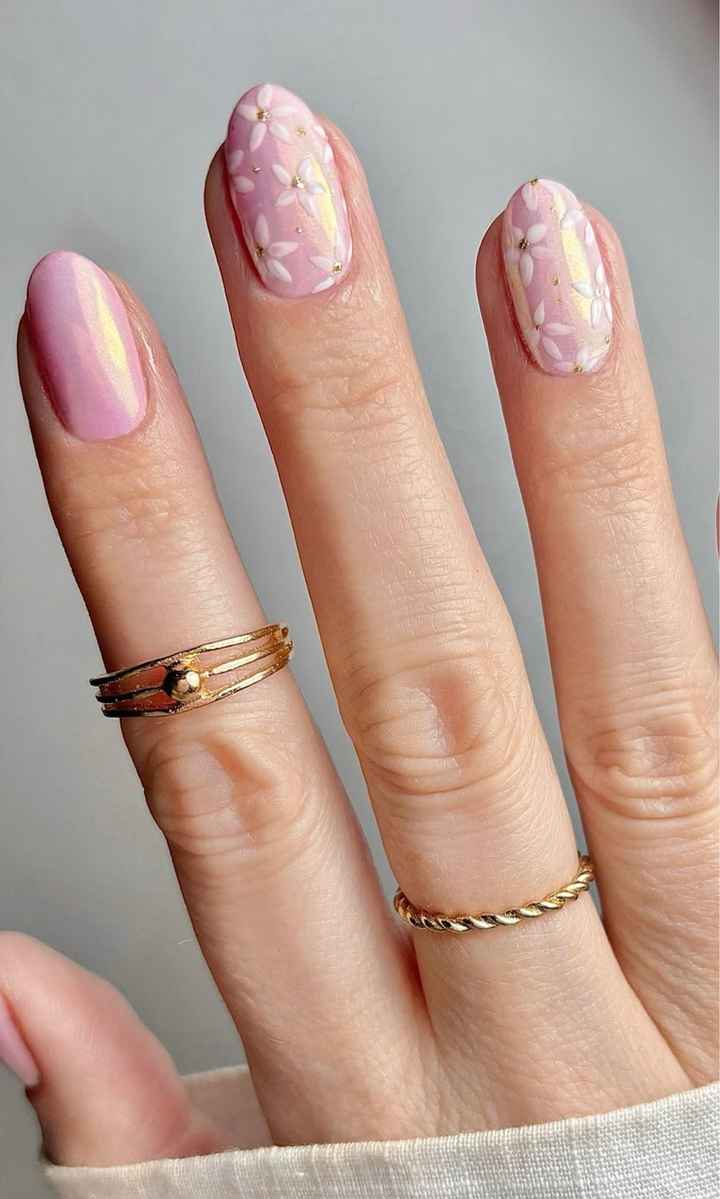 Uñas para novias de verano ☀️ - 14