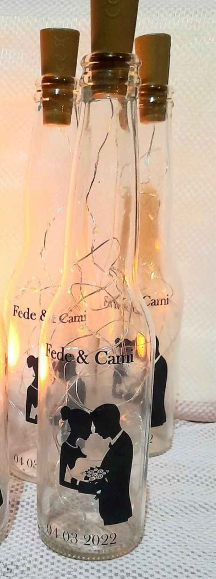 Decorando con botellas - 1