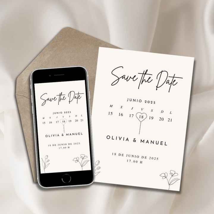 Save the date, lo incluiréis o no? - 2
