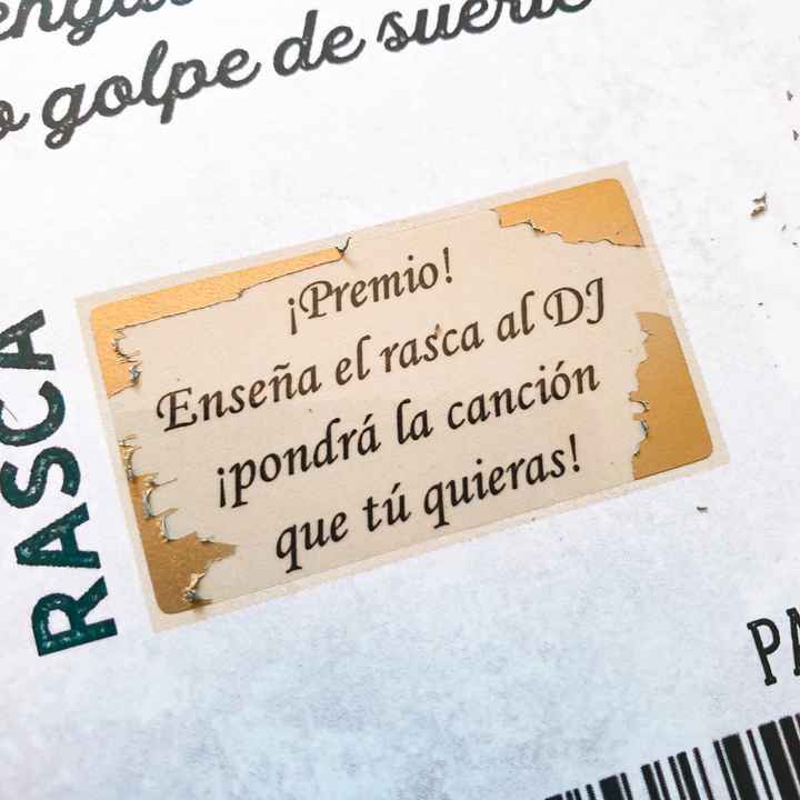 Rasca y gana: una manera de animar la fiesta - 2