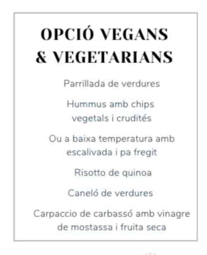 Menú de boda para veganos 🥑🍅🥒 - 2