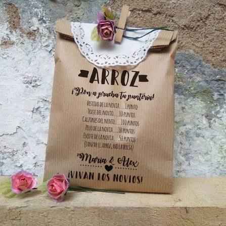 Como presentar el arroz o los pétalos a la salida de la ceremonia - 4