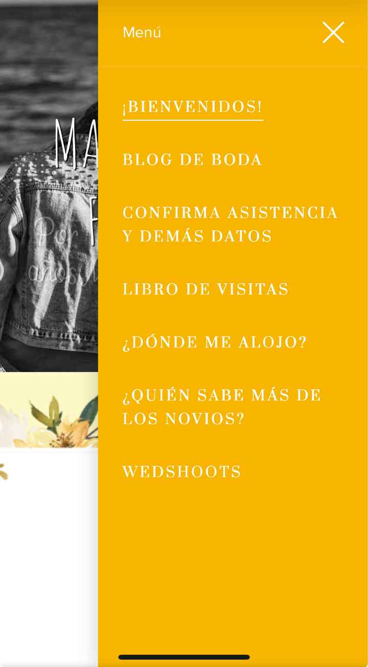 Web de boda - 1