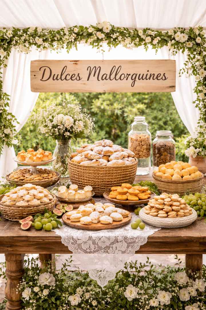 Mesa de postres Mallorquines - 1