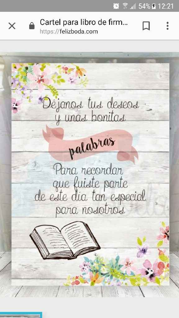 Lámina: Libro de Firmas - 1