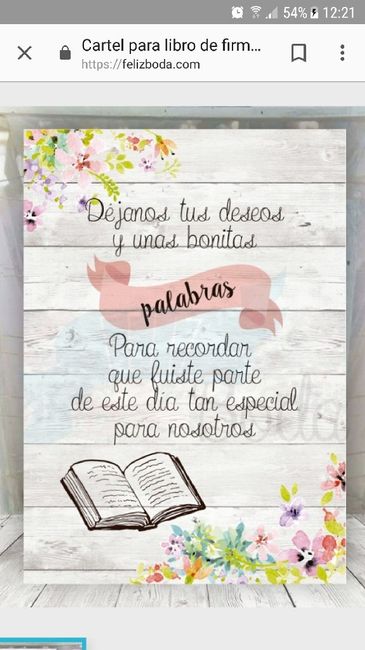 Lámina: Libro de Firmas - 1
