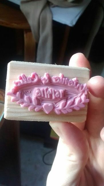 Sello personalizado de mi mundo de sellos!! - 1