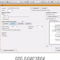 Configurar impresora modo poster