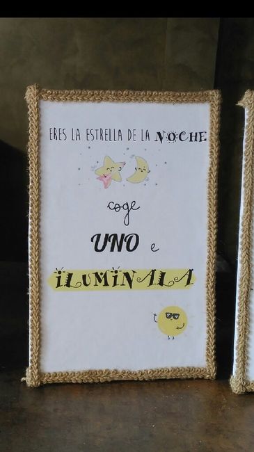 Urgente. cartel para indicar pulseras fluorescentes - 1