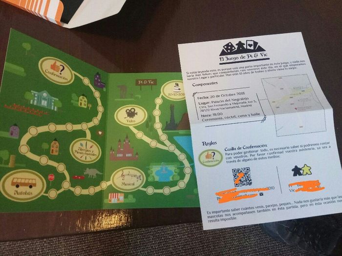 Invitaciones frikis juegos de mesa - 2