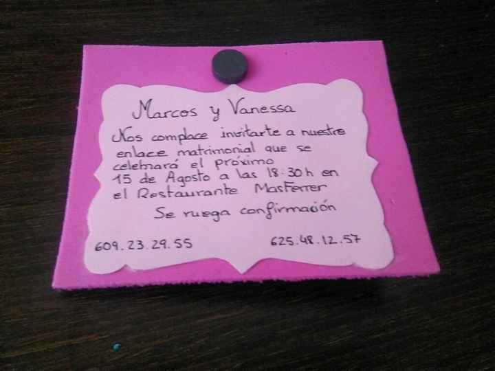 Mis invitaciones!!! - 2