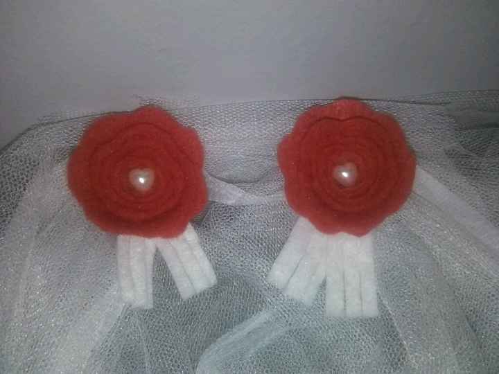 Ramo de novia de fieltro - 3