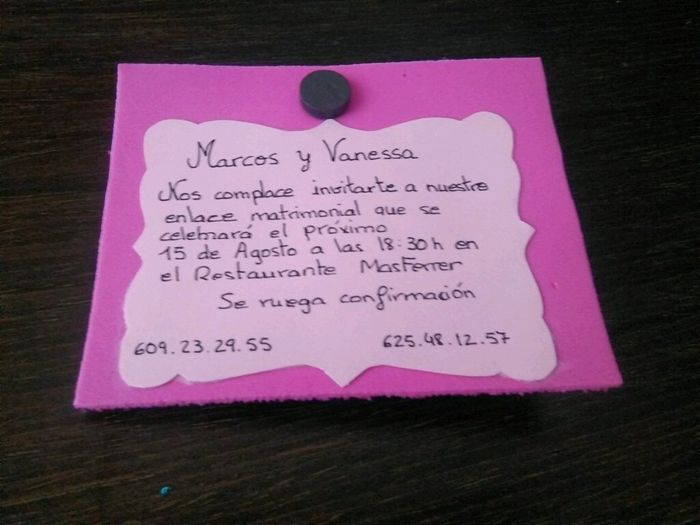 Mis invitaciones!!! - 2