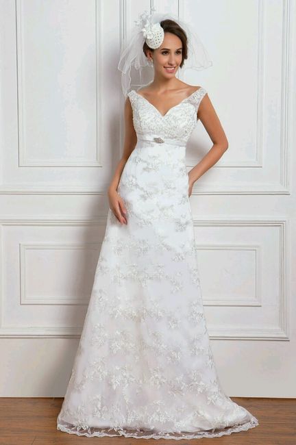 Peinados con este vestido y de quien es - 1