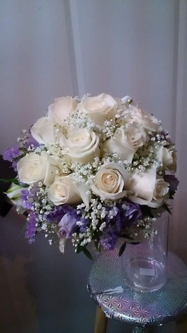Las flores de mi ramo serán _____ 1