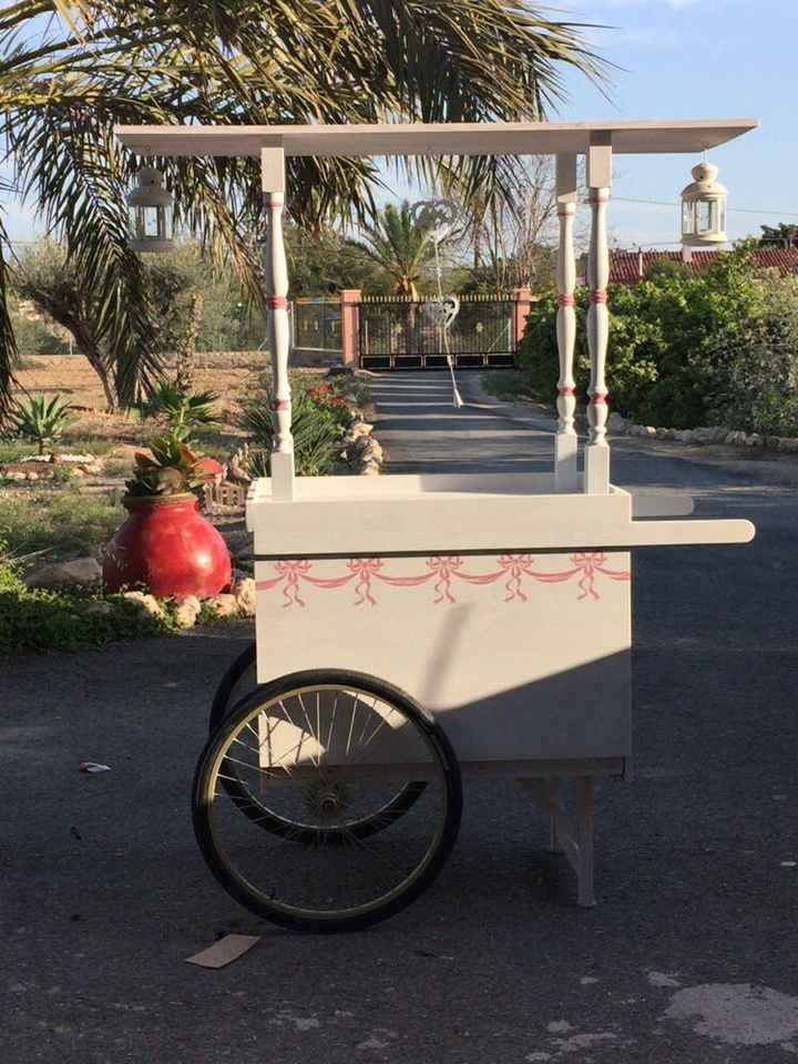 Mi carro para el candy bar - 1