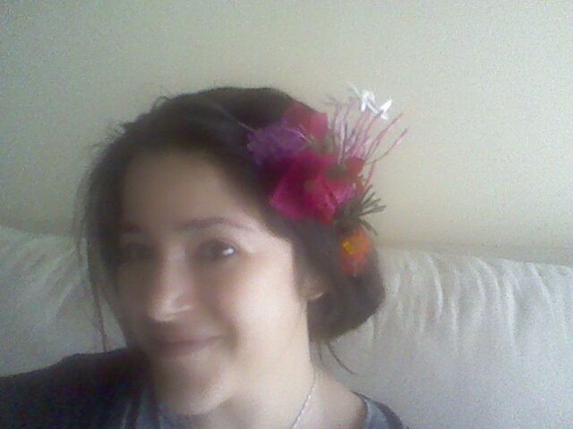Corona de flores diy - 1