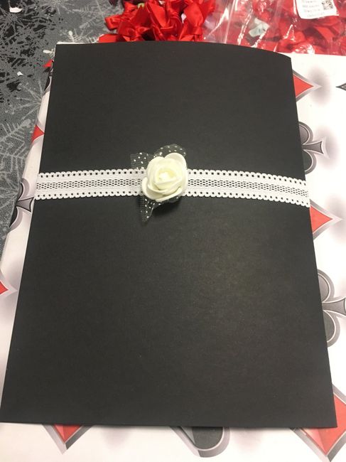 Invitaciones de boda manuales - 1