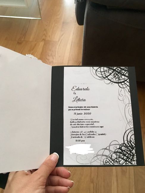 Invitaciones de boda manuales - 3