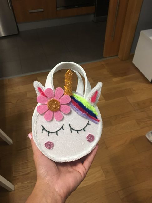 Portabolis unicornio para libro de firmas - 3