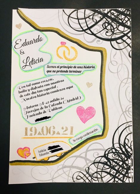 Modificación de invitaciones por dentro cambio de fecha - 1