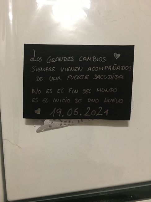 Modificación de invitaciones por dentro cambio de fecha 7