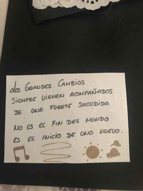 Tarjeta adjuntar en la invitación anterior para comunicar  nueva fecha - 4
