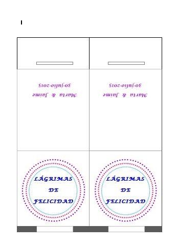 Plantilla Lagrimas
