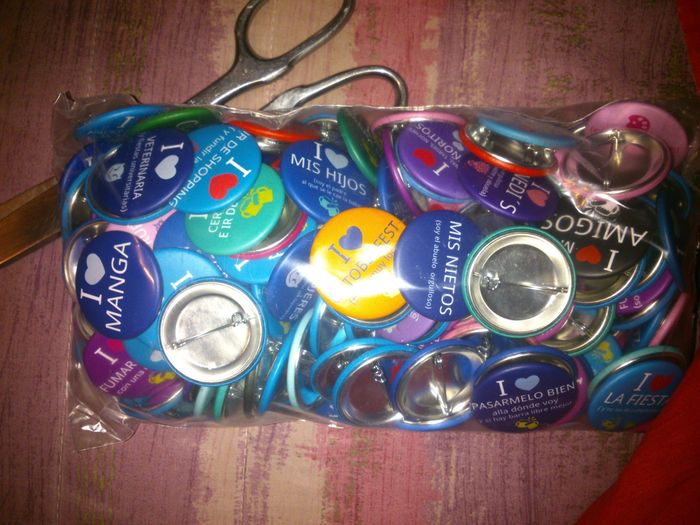 bolsón de chapas