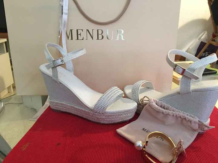 My wedding shoes  menbur - 1