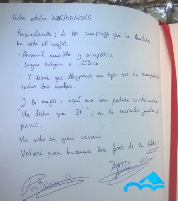 Libro de visitas