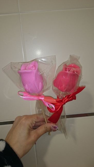 Mis detalles diyy:brochetas de jabon de glicerina  - 1