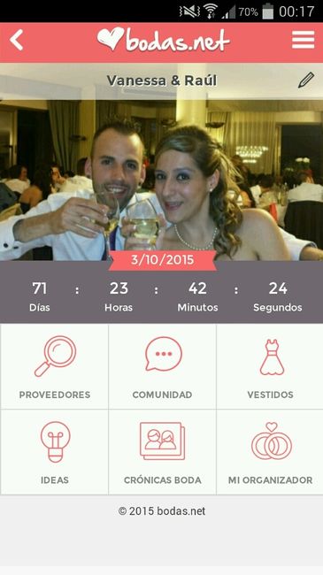 ¿Cuánto tiempo falta para tu boda? - 1