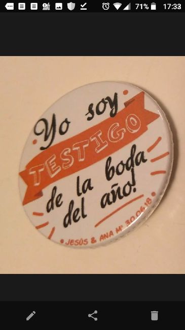 Regalo para Testigos - 2