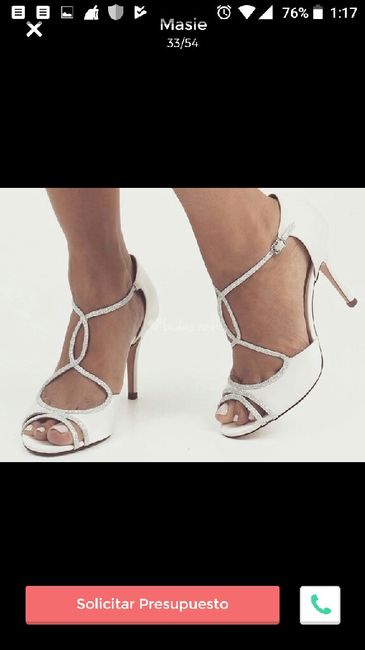  Zapatos para vestido de encaje y brillo - 1