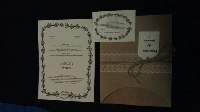 Por fiiiin tengo la invitacion hecha por mi - 2