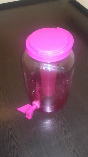 Dispensador de bebida para mi puestito de limonada!!