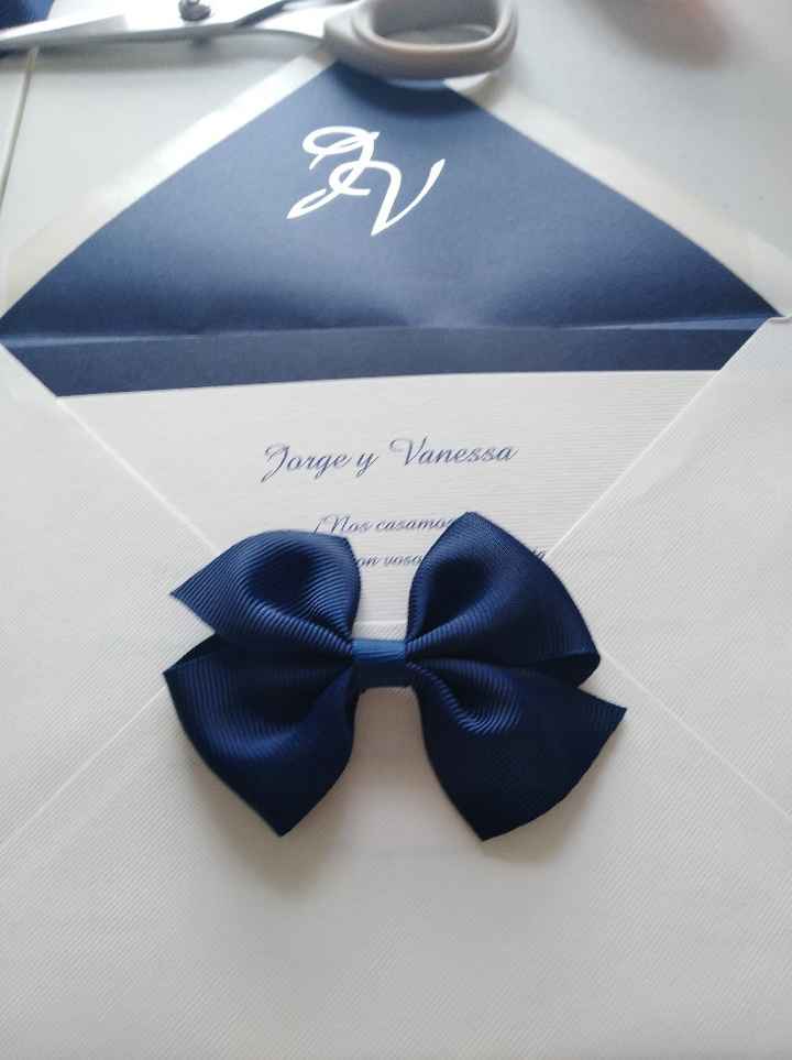 El estilo de las invitaciones será ____ - 1