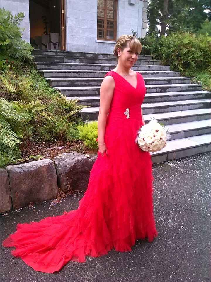 mi vestido rojo