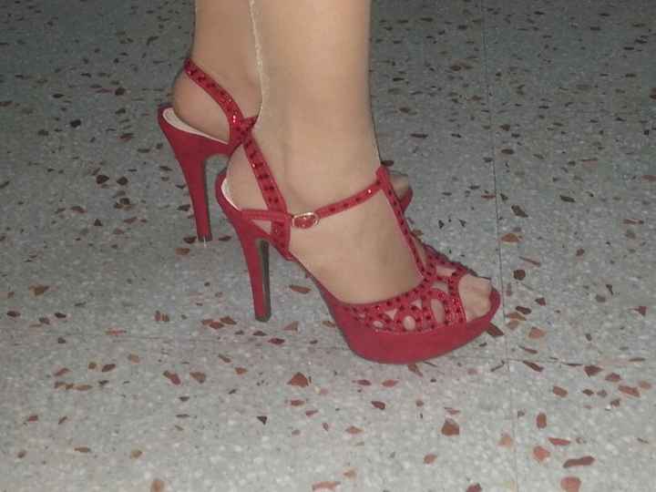 Zapatos novia rojos - 1