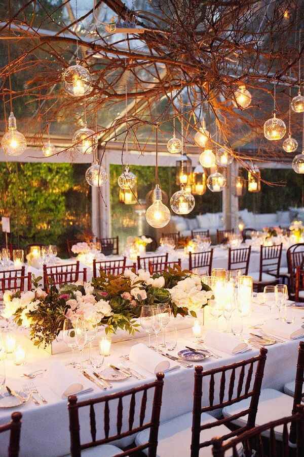 Decoracion del banquete vintage - 4