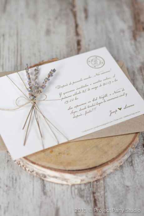 Tarjetones de boda - 15