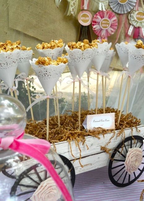 Decoracion del banquete vintage - 5