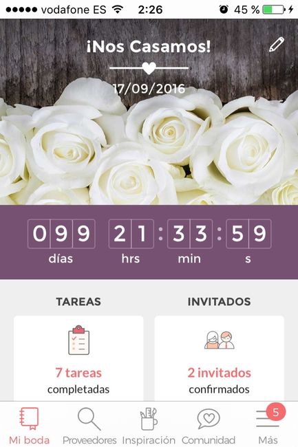 99 días... - 1