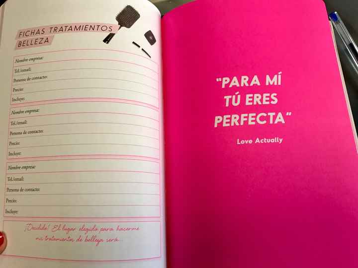 Regalito sorpresa, la agenda de nuestra boda! ❤️ - 3