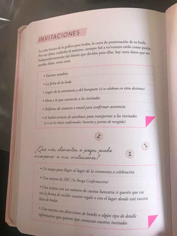 Regalito sorpresa, la agenda de nuestra boda! ❤️ - 1