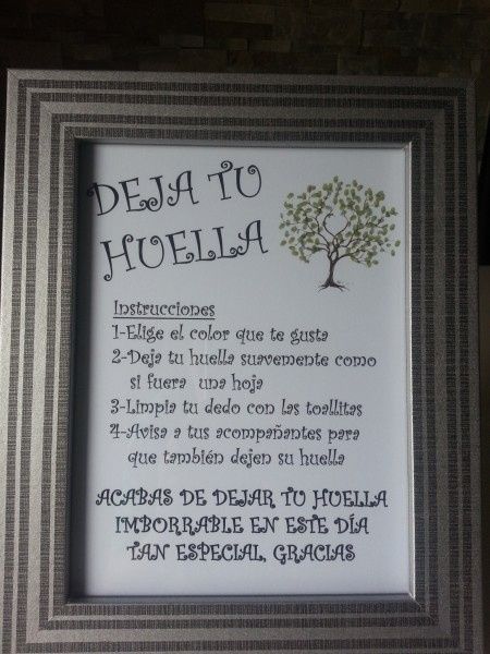 Arbol de huellas - 1