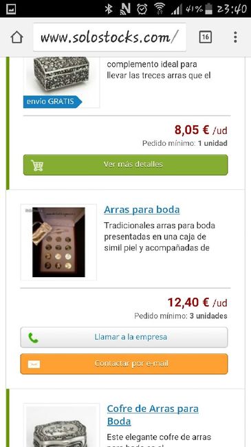 Necesito arras - 1